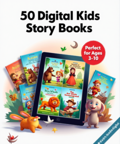 50 Digital Kids Story Books Bundle | Classic Moral Stories for Children